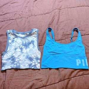 Sports Bra and Sports Top.  EUC!